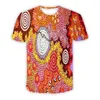 CAVVING 3D Printed Aboriginal Australia Indigenous Painting Art Casual T-shirts Harajuku Styles Tops Clothing for Men/women