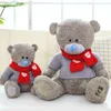 Netter Teddybär mit Pullover Plüschspielzeug ausgestopft Tier Patch Bärenpuppe Kinder Kissen Geschenk für Mädchen Jungen Baby Erwachsene Innendekoration