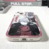 Genshin Impact Arlecchino telefonfodral för iPhone 15 14 13 12 11 Pro Max Plus XR Mini SE XS XR 7 8 Mjuk transparent omslagsdottore