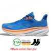 Hokas hokah shoes clifton 9 bondi 8 Женский бег, облако мужской спортивной обуви, свободный человек, тройная черно-белая розовая обувь【code ：O】