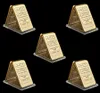 5pcs O Johnson Matthey JM Gold Bullion Craft Souvenir Bar com Número de série a laser7131985