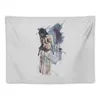 Tapisserier Bellydancer Abstract Tapestry Wall Mural Decorations For Room Decor Girls Outdoor