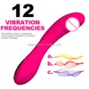 Goflying g spot vibratori dililos all'ingrosso massaggio clitoride femmina 12 orgasmo di frequenza giocattoli sexy per donne