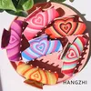 Hangzhi 2022 New Y2k Heart Hair Claw Carine Candy Colore Swirl Love Acrilic Shark Hair Clip per le donne Personalità Capelli Crab