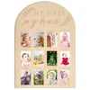 Frames Unisex Toddler Memory Book Frame PO Affichage KeepSake Wood Board First Year Stalstone