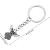 Figurines décoratives 60pcs Angel Keychain Pendant Mariage d'anniversaire Baby Shower Baptême Baptême Cérémonie