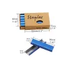 Épines Colored Staples Standard Stapler Staples Recharge 26/6 Taille 950 / Pack 5700 Agrafes pour les aliments de papeterie d'agrafage de l'école Office