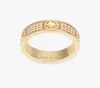 Hochwertige DIAMPER -MENS -Ringe Verlobungsgeschenk für Frauen Designer Paar Liebesringe 925 Silbergoldene Golden Frau F Schmuck WI9962429