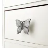 Poignée de tiroir boutons de forme papillon meuble de meuble poignée armoires armoires armoires boucles meubles quincaillerie