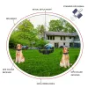 1000 м GPS Dog Fence Outdoor Electric Shock Vibrate Невидимое устройство ограждения для собак Тренировка воротников 100 ~ 3280 футов диапазон