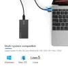 Zomi Msata'ya USB 3.1 TypeC SSD Kılıf Alüminyum 10Gbps SSD Taşınabilir Sert Disk Kutusu 3*3/3*5 MSATA Dizüstü Bilgisayar Katı Hal Disk Muhafazası