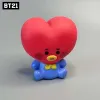 BT21 Doll Dinger Cover Tata RJ Koay Swooky Chimmy Cooky Plastic Animal Modèle Mini Couvre-doigt Funny Doll Christmas cadeau