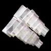 Jewelry Boxes 100 pieces/batch transparent self-adhesive sealing bags OPP plastic glass bags gift bags and jewelry packaging bags