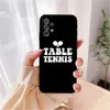 Table Tennis Racket Ping Pong Téléphone Case pour Samsung S23 S22 S30 S21 S20 S9 S10 S8 S7 S6 Pro Plus Edge Ultra Fe Lite Coque