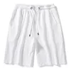 Mäns shorts 2024 Summer Loose Cotton Soft Kne Length Solid Joggers Short Pants Men Women Casual Gym Sports Trunks