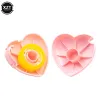 Snoepkleurplakketape Cutter Design of Love Heart/Donut Shape Washi Tape Cutter Office Tape Dispenser School Supply