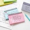 Candy Color Notebook Book Coil Coil Book Kawaii Planner Cahier Libretas Cuadernos Notepads Book