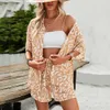 Designer Tracksuit Women Clothing Womens Printed Floral 2st Set Womens 2024 Spring and Summer Elegance Casual Two Piece Set Daily Outfits Beach Streetwear