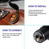 36W QC3.0 Auto Dual USB Sigarettenaansteker Universal Motorfiets Car Truck Boat Waterdichte Touch Switch Cocket voor telefooncamera GPS