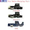 USB -oplaadpoort Connector Board Flex -kabel voor Nokia G10 G20 G11 G11 G50 G50 Laadconnector Reparatieonderdelen