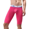 Heren thermisch ondergoed Beach Summer Compressie Shorts Ice Silk Short Leggings Joggers Sneldrogende Skinny Fitness Riding Men Pants