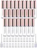 25 pc's 12 ml Rose Gold lege lipglossbuizen Containers Clear Mini Refilleerbare lipflessen voor DIY Makeup Lipgloss Tube7602611