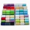 12 Axis 402 Polyester Sewing Thread Set 1000 Yards Color Manual Embroidering Sewing Machine Threads DIY Home Accessories