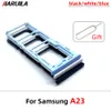 Nouveau pour Samsung A23 A33 A53 A73 5G SIM Carte Tray Slot Pièces de remplacement