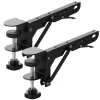 Stand 1 Set Set Pliable Rail Bracket Desk Brinking Track Track Adjudable Clamp Warght Iron Bourse Bureau Board Support Bureau Plateau de clavier