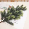 Plastic kunstmatige hangende muurplant dennenboom tak huis feest bruiloft kerstmis nieuwjaar diy decor kerstboom accessoire goedkoop