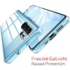 Étui de téléphone souple en silicone ultra mince ultra mince pour Huawei P50 P40 P30 P20 Lite Pro Transparent Back Cover Shockproof Shell 5G