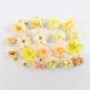 Dekorativa blommor Blommatillbehör Naturan Plant Torkat Materialpaket Diy Wax Slice Present Box Epoxy Harts Smycken Makan