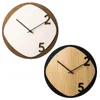 Orologi da parete Regalo per orologio appeso moderno arte silenziosa decorativa per classe El Housewamings soggiorno cucina