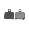 Pastilhas de freio dianteiras e traseiras Disp Braw Pap para a motocicleta Suzuki UH 125 K2/K3/K4/K5/K6 Burgman 2002-2006