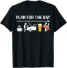메카닉을위한 남성 선물 재미있는 커피 렌치 맥주 성인 유머 티셔츠 브랜드 생일 선물 탑 티셔츠 남자 탑 셔츠