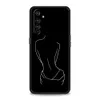 Sexy Line Art Rose Liebhaber Hülle für Oppo Realme 9 8 7 6 GT2 Pro plus 5G Phone Cover Realme 8i 9i C25 C21 C11 C3 Black Coque Funda