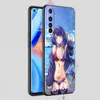 Für Realme 10 9 8 5G 7 6 GT2 Pro Plus 9i 8i C21 C11 C25 C35 Genshin Impact Sexy Girl Phone Hülle für Realme GT Neo 2 3 3t Cover