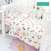 3 -stcs/set baby beddengoed set peuter kribbeddenartikelen met laken kussensloop quilt deksel zachte katoenen baby kinder kit voor kamer 240328