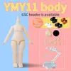 NOWOŚĆ YMY OB11 Doll Body Zwykły rozmiar z butami na głowę GSC, 1/12BJD, Obitsu 11Toys Akcesoria reporia reporia staw zastępczy