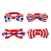 Dog Apparel American Independence Day Pet Bow Tie Red White And Blue Good Gift For Your