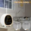 Tuya Smart Wifi Essential Oil Aroma Diffusore con Temperatura del tempo di allarme Tuya Smart Life App Control funziona con a