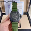 Panerass Watch Mechanical Wristwatch Designer pour hommes Taille mécanique 47 mm Sport Auto Sport A7W1