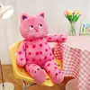 Celebrity Celebrity Creative Hot Selling Selt e carino Polka Dot Pink Gat Plush Bambola Toy Doll Gift per Girlfice Cuggino Bambola Bambo