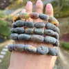 Bracciale ambra medica all'ingrosso perle fai -da -te irregolari di buon sonno fragranza minerale grezzo in pietra naturale nuovo fornitore di gioielli curativi