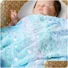 Cobertores Surtando 1pcs cobertor de bebê no outono e no inverno espessado macio confortável com ar-condicionado acessórios para crianças Drop Drop Krotrmn