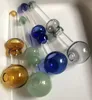 Coloridas tuberías de vidrio Pyrex Wipe Tubo para fumar buen flujo de aire de 12 cm Tubo de calabaza Accesorios para fumar