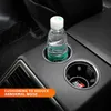 2PCS For Toyota GR GAZOO Racing GR-Sport Car-Styling Silica Gel Car Coasters Anti-slip Pad Auto Anti-skid Cup-Holder Accessories