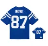 Gestikte voetbalshirts 87 Reggie Wayne 2006 Mesh Legacy Retro Classics Jersey Men Men Women Youth S-6XL