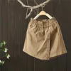 Shorts rokken dames zomer Koreaanse versie hoge taille culottes plus size dunne nep twee aline wideleg hakama fashion pant 240411
