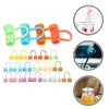 Disposable Cups Straws 30 Pcs Straw Stopper Plastic Drinking Reusable Tips Silicone Cover Covers Silica Gel End